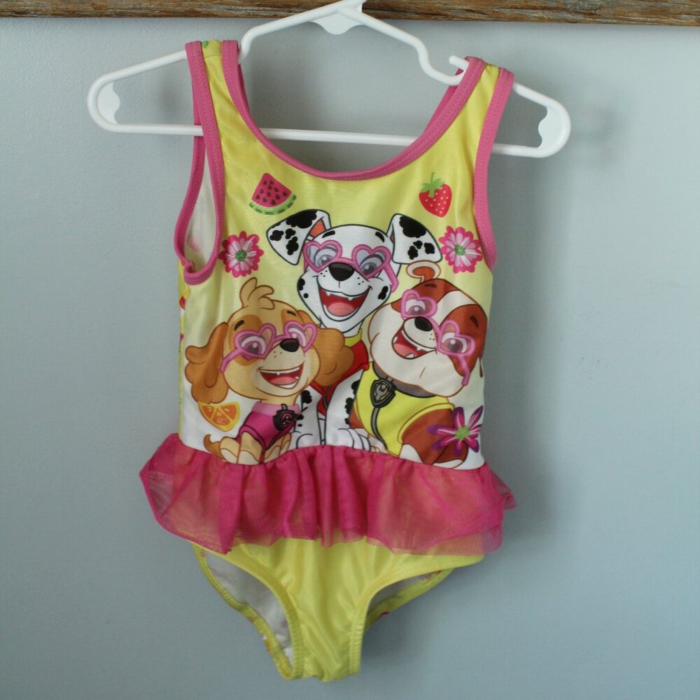 Character.com Size 4 Paw Patrol Tulle Bathing Suit
